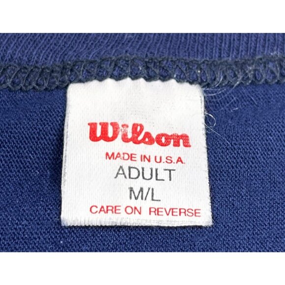 Vintage Chicago Bears #12 Jersey Mens Large Wilson USA Made Football Shirt 80s - Picture 3 of 7